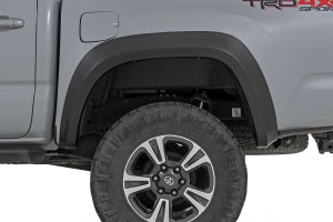 Toyota Tacoma Fender Flares - Rough Country - Sport - 8W7 Blue Crush - '16-'23